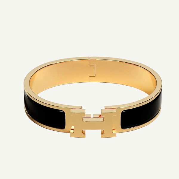 Clic H Bracelet Black