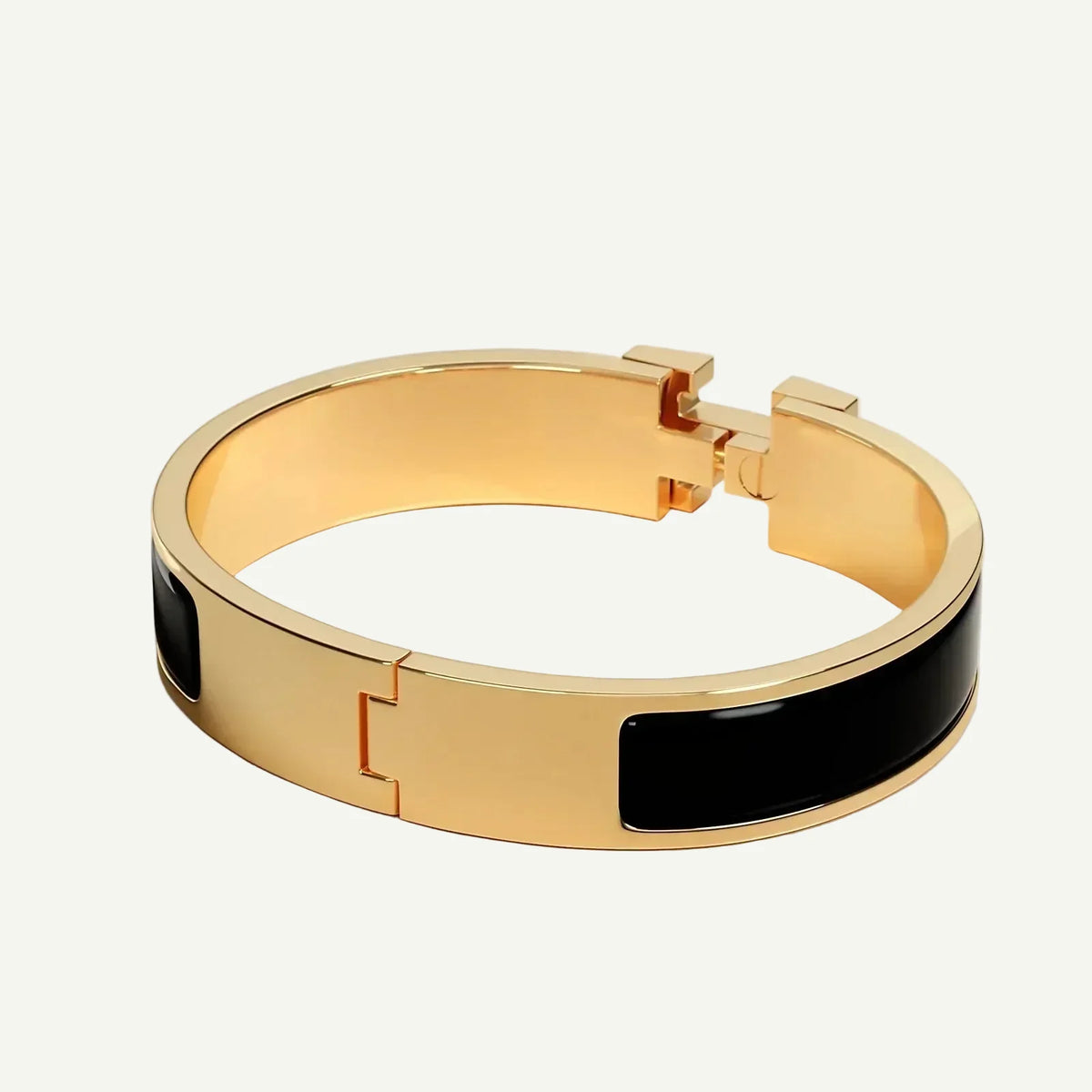 Clic H Bracelet Black