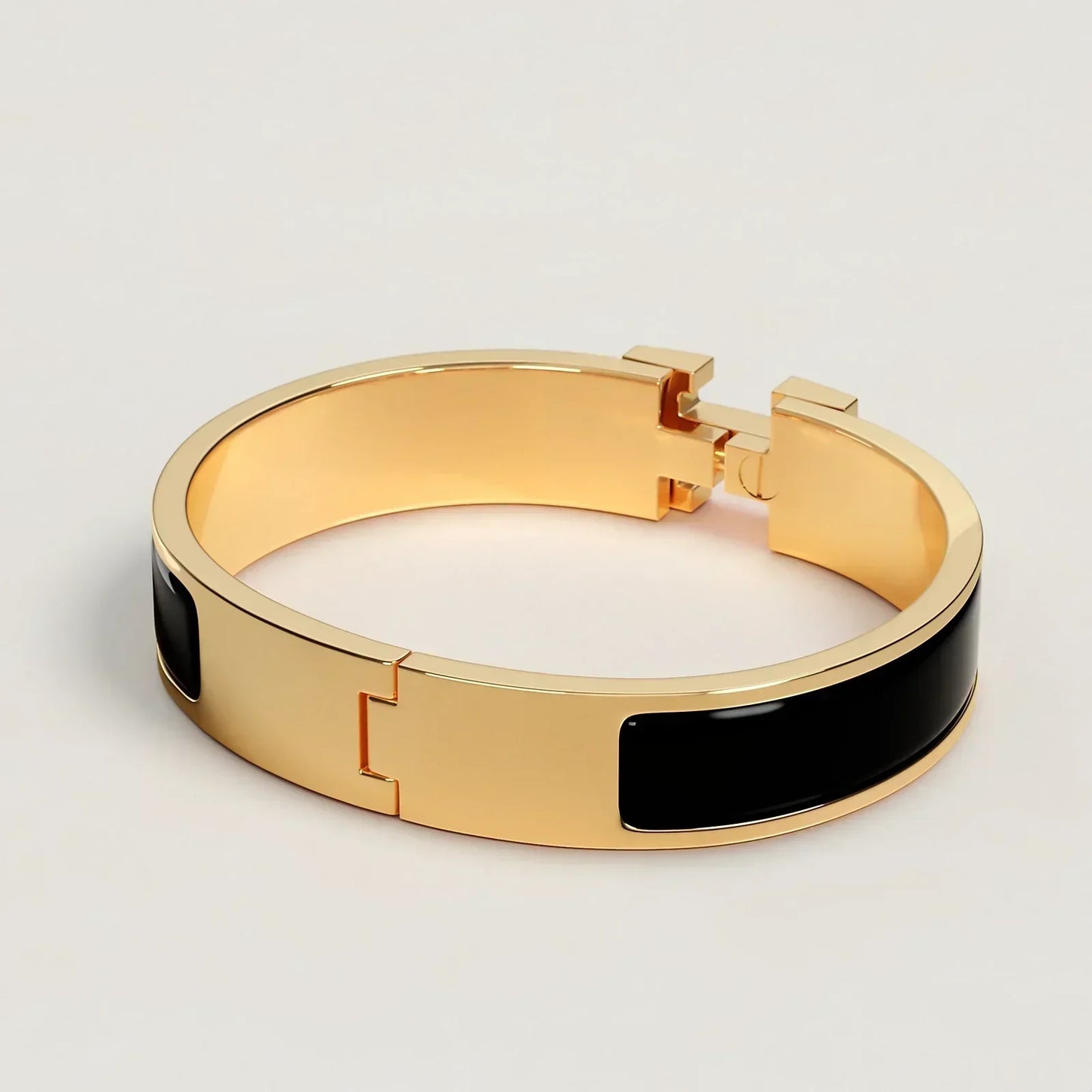 Hermès - Bracelet Clic H Noir