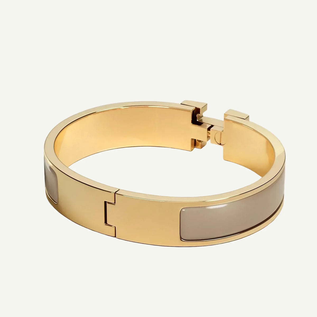Clic H Bracelet Iced Brown