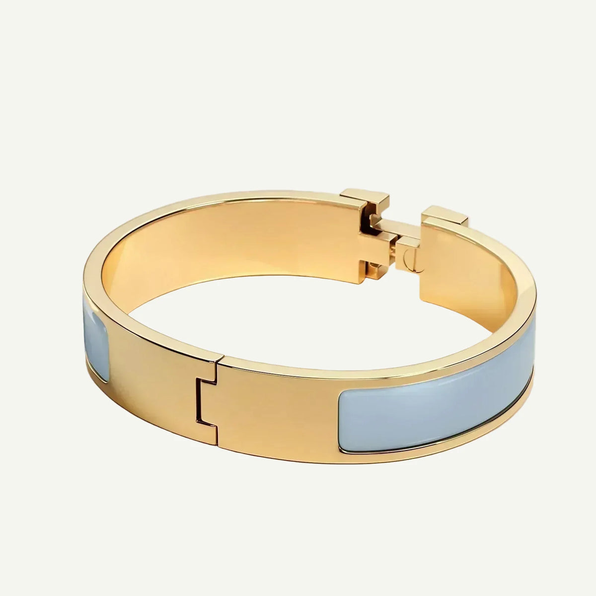 Hermès - Clic H Bracelet Sky Blue