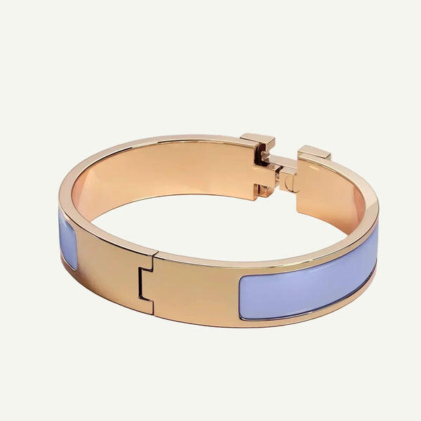 Hermès - Clic H Bracelet Parma Rose Gold