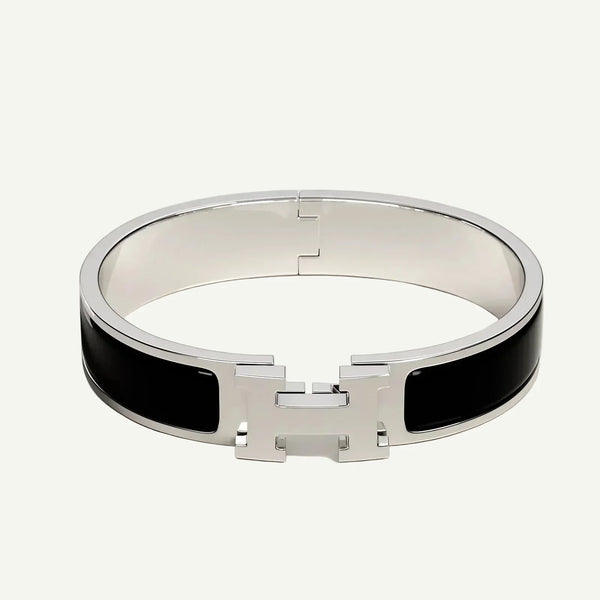 Hermès -  Clic H Bracelet Noir