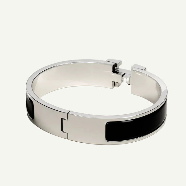 Hermès -  Clic H Bracelet Noir