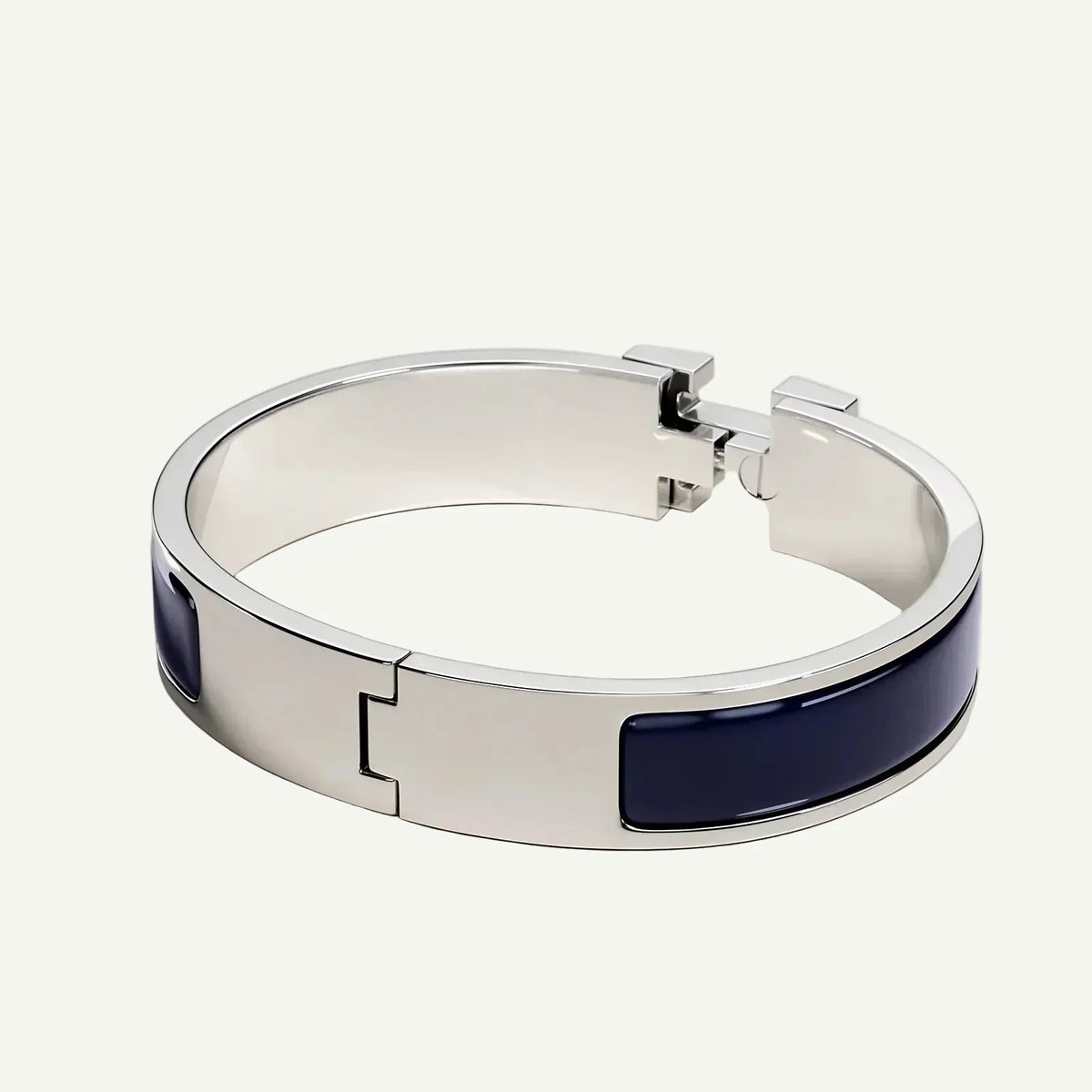 Hermès - Clic H Bracelet Abyss Blue