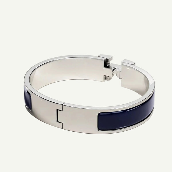 Hermès - Clic H Bracelet Abyss Blue