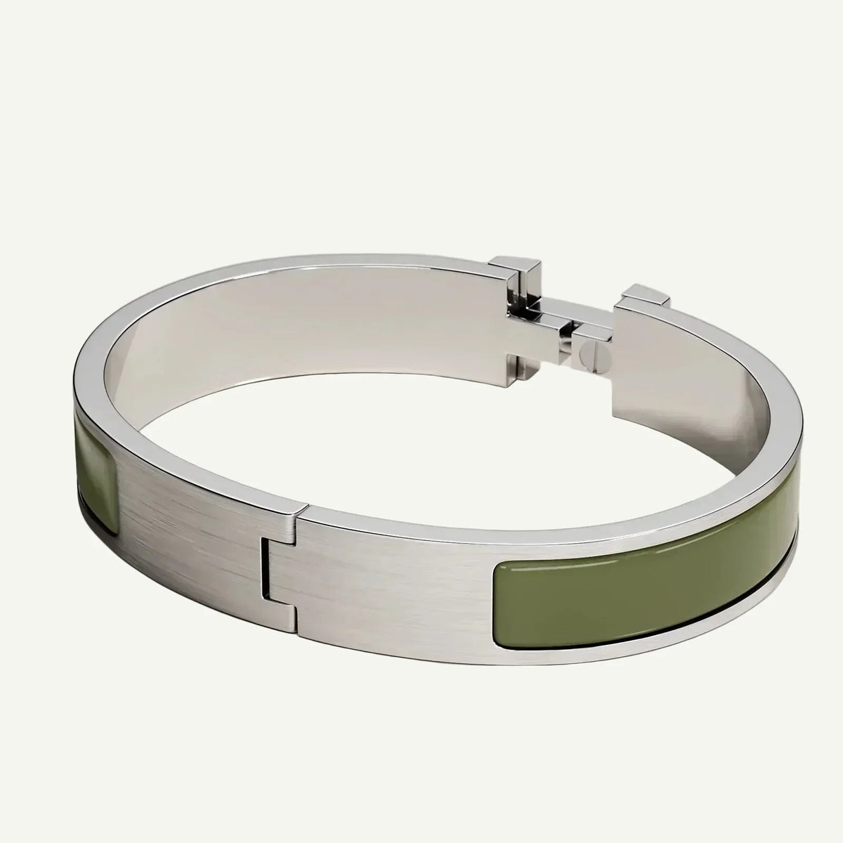 Hermès - Clic HH Bracelet Matte Loden