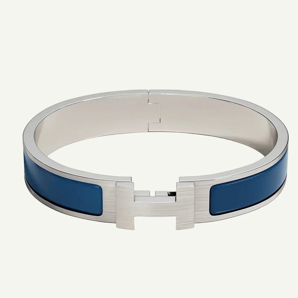 Hermès - Clic HH Bracelet Matte Ultramarine
