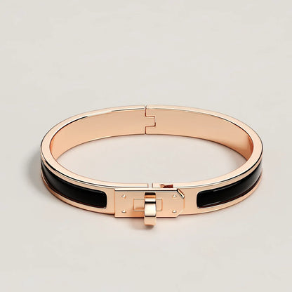 Hermès - Bracelet Mini Clic Kelly Noir