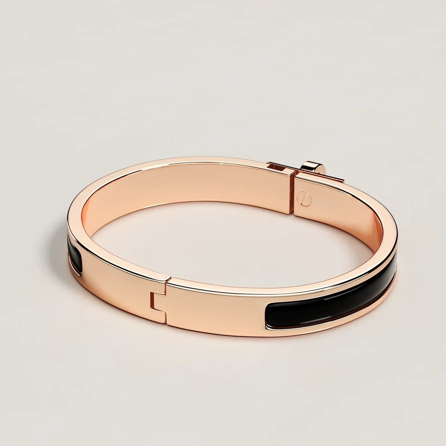 Hermès - Bracelet Mini Clic Kelly Noir