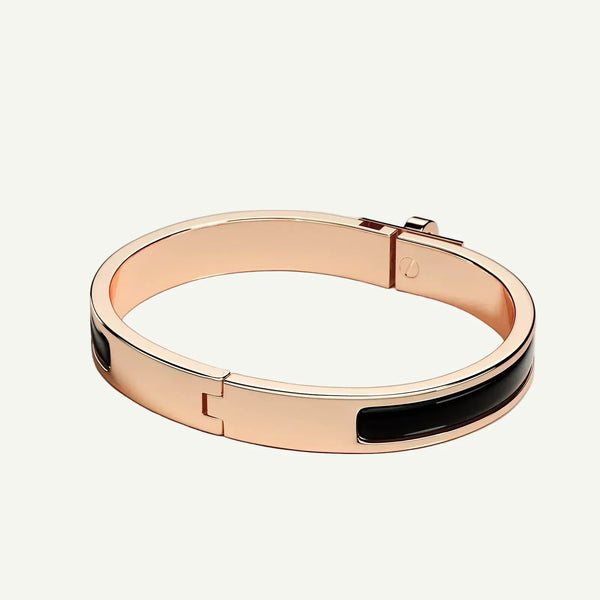 Hermès - Mini Clic Kelly Bracelet Black
