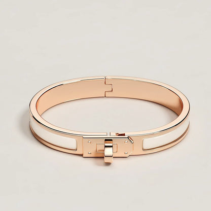 Hermès - Bracelet Mini Clic Kelly Crème