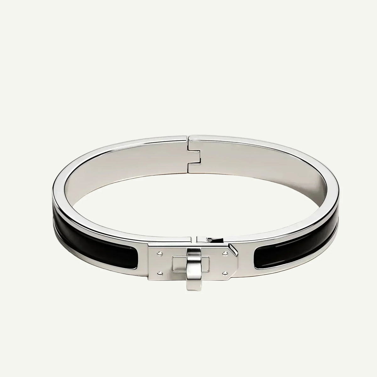 Hermès - Mini Clic Kelly Bracelet Black 2