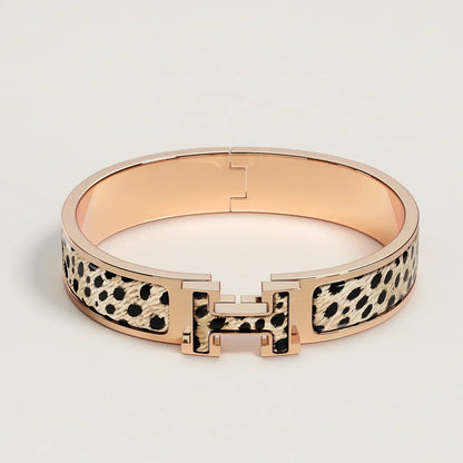 Hermès - Bracelet Clic H Acinonyx Jubatus