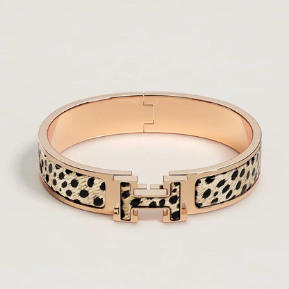 Hermès - Bracelet Clic H Acinonyx Jubatus