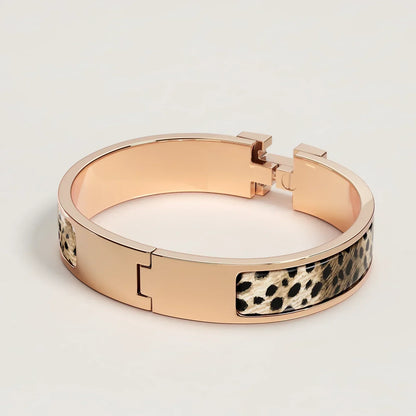Hermès - Bracelet Clic H Acinonyx Jubatus