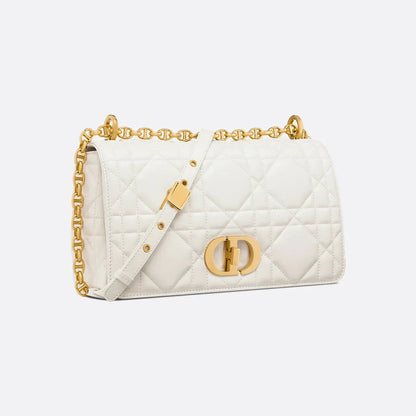 Dior Sac Soft Dior Caro Medium Blanc