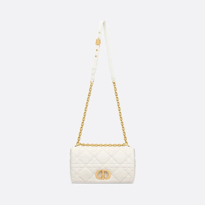 Dior Sac Soft Dior Caro Medium Blanc