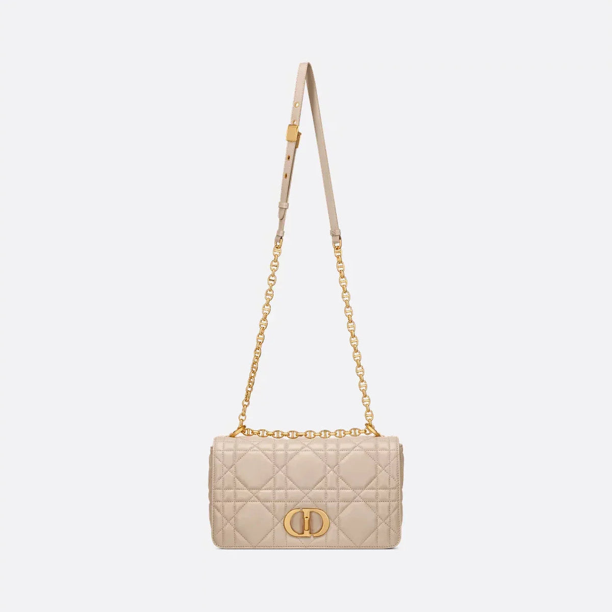 Dior Sac Soft Caro Medium Beige