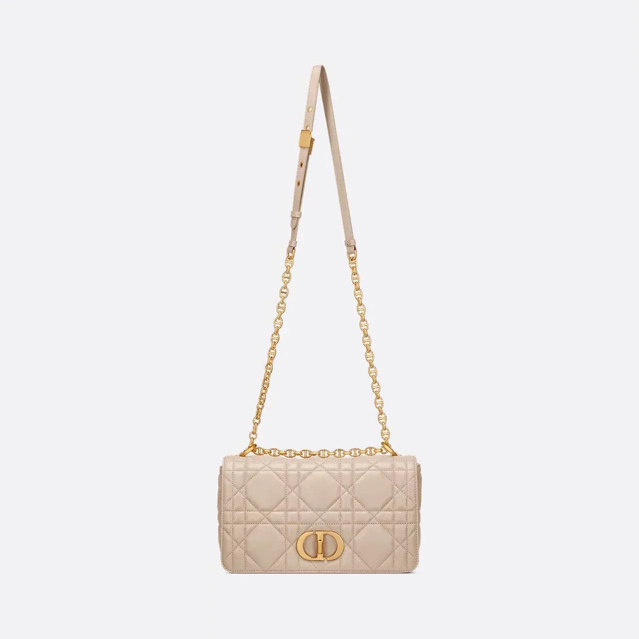Dior Sac Soft Caro Medium Beige