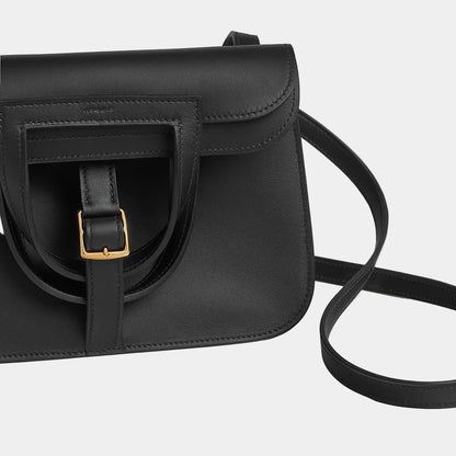Hermès Sac Halzan Mini Noir