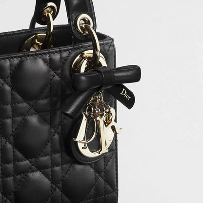 Dior Sac Lady Noir Mini à chaîne