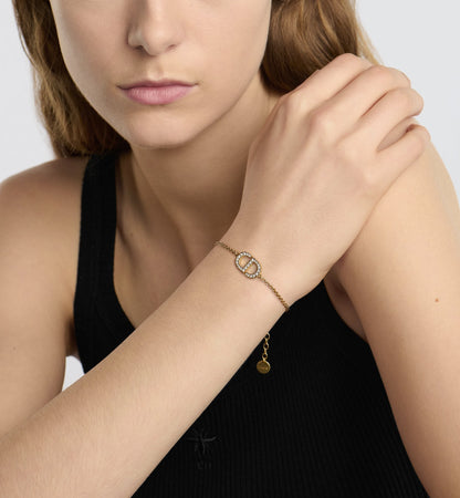 Dior - Bracelet Petit CD Dorée