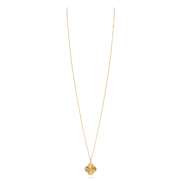 Van Cleef Collier Vintage Alhambra Or Jaune