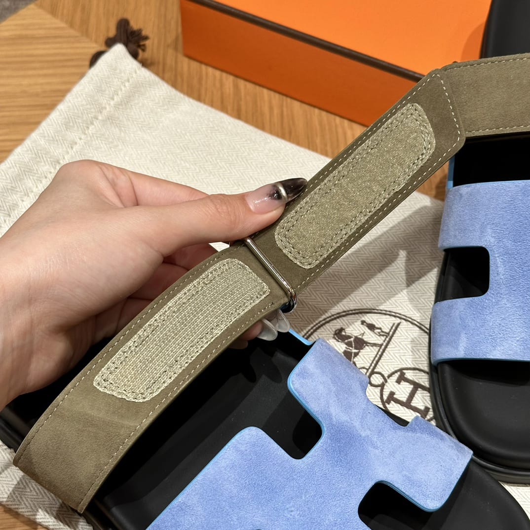 Hermes Chypres Bleu Kaki