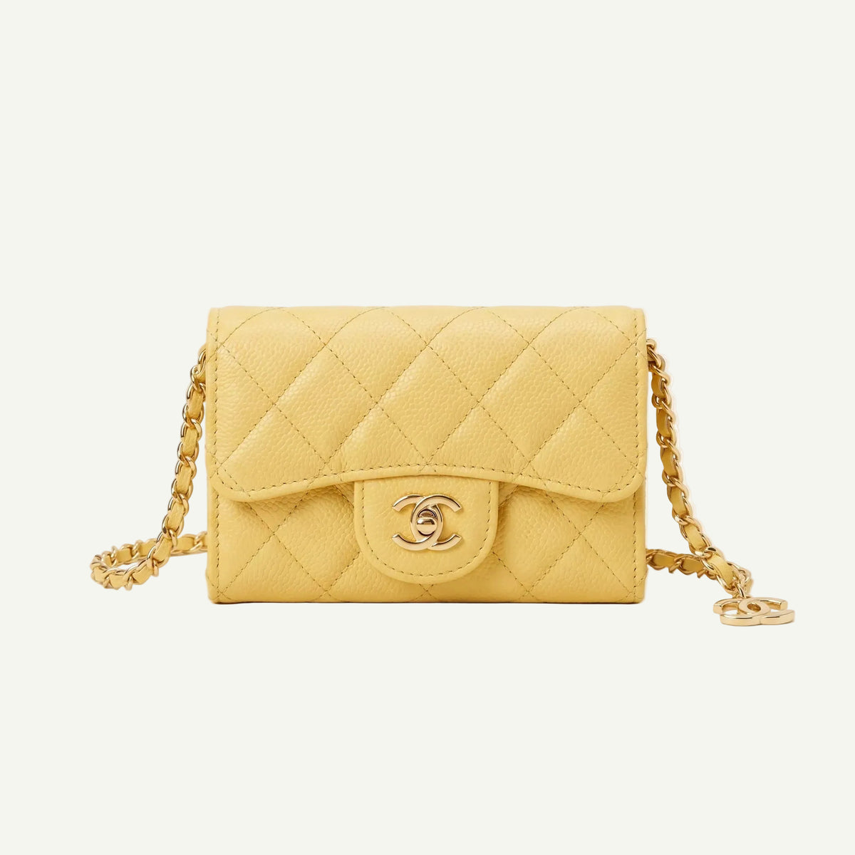 Mini Chanel Bag Yellow