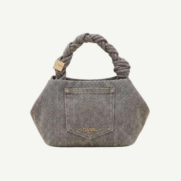 Sac Ganni Bou Petit Jean Gris