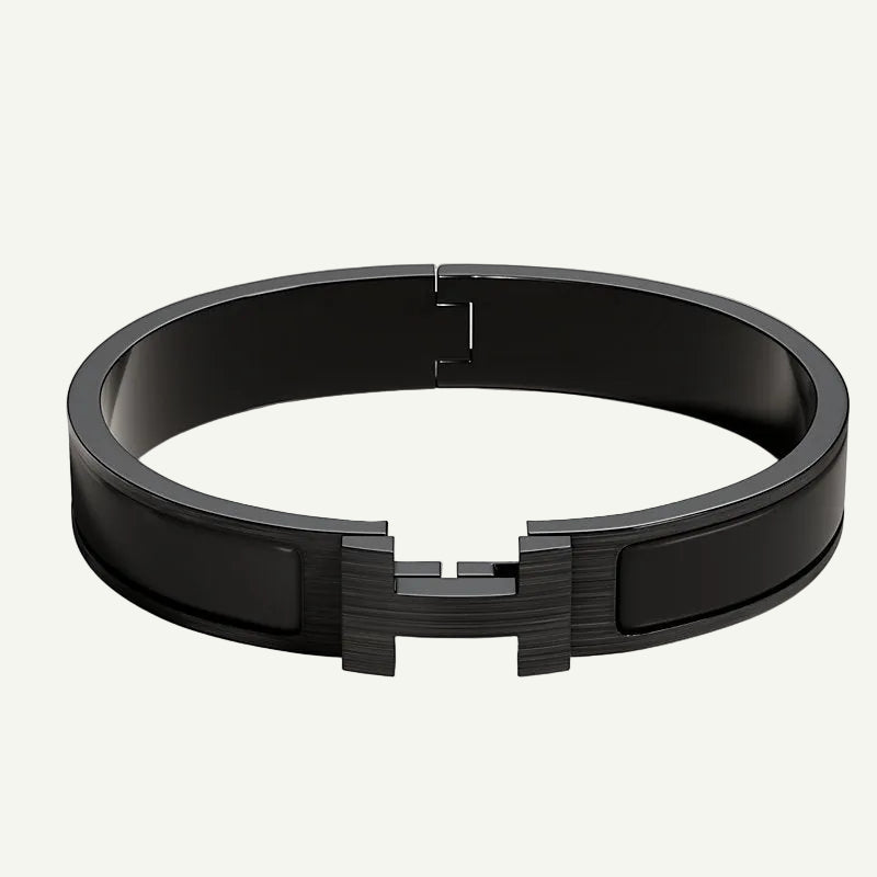 Hermès - Clic H Full Black Bracelet