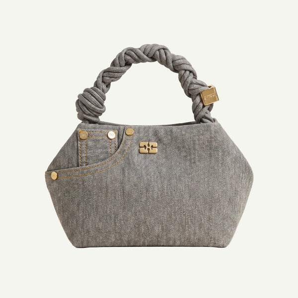Sac Ganni Bou Petit Jean Gris