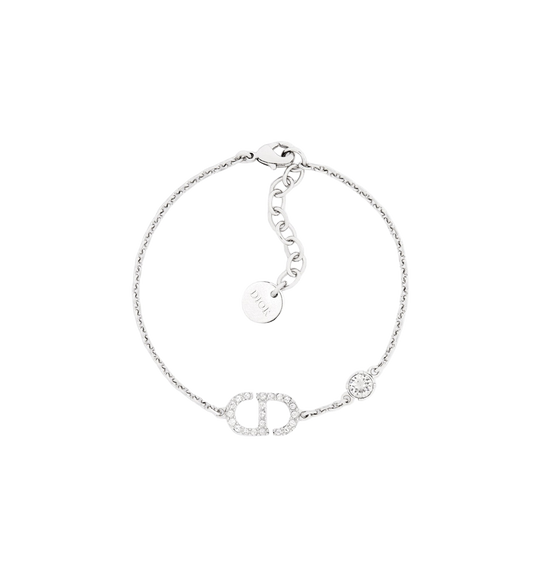 Dior - Bracelet Petit CD Argentée
