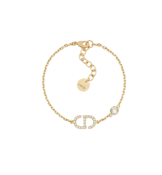 Dior - Bracelet Petit CD Dorée