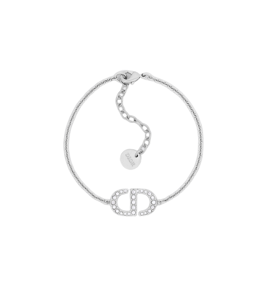 Dior - Bracelet Petit CD Argentée