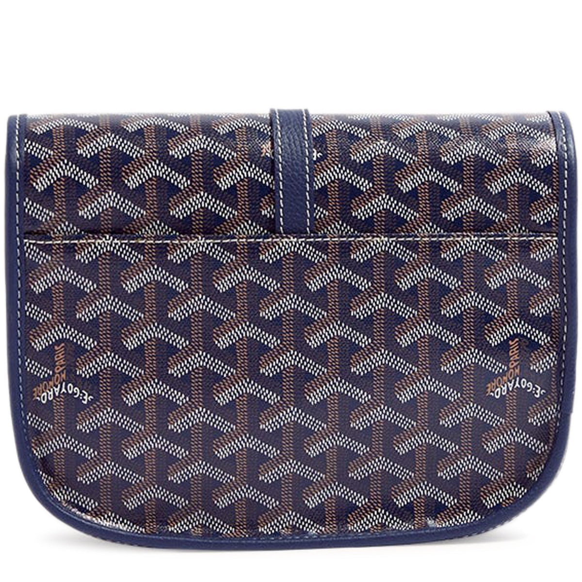 Goyard Sacoche Bleu marine