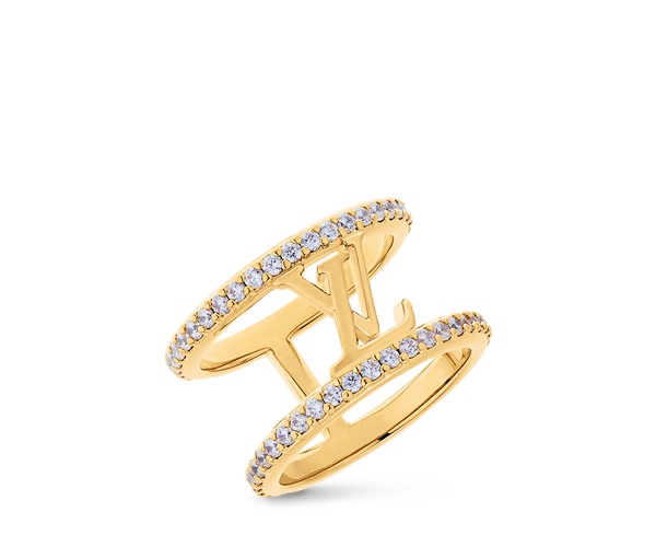 Louis Vuitton Bague LV Iconic Or Cristal