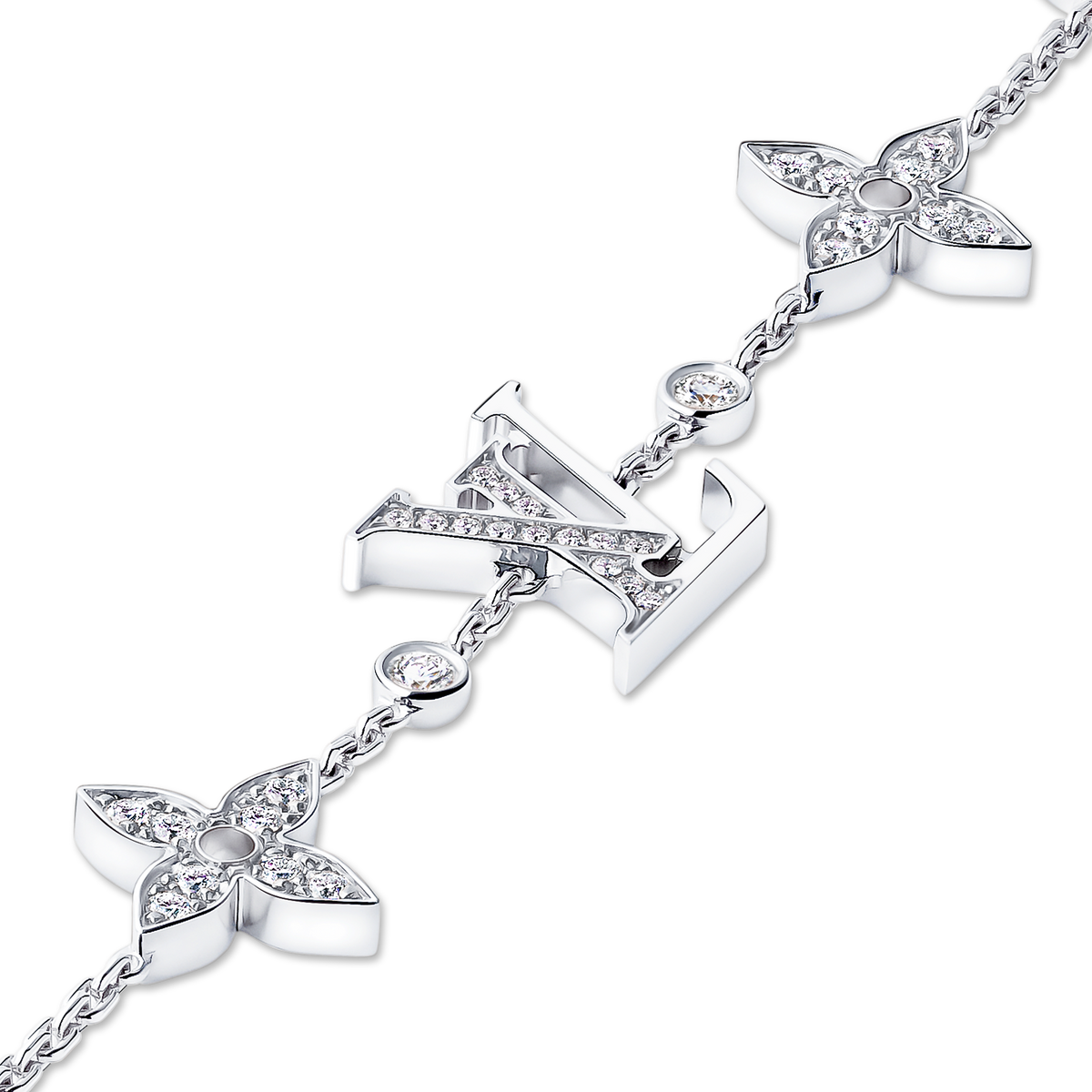 LV - Blossom Multi-Motif Diamond Bracelet