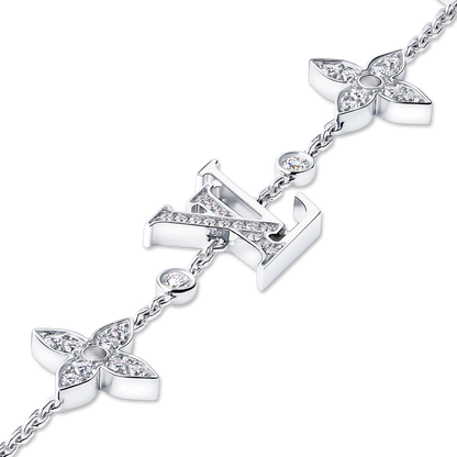 LV - Bracelet Multi-motifs Blossom Diamant
