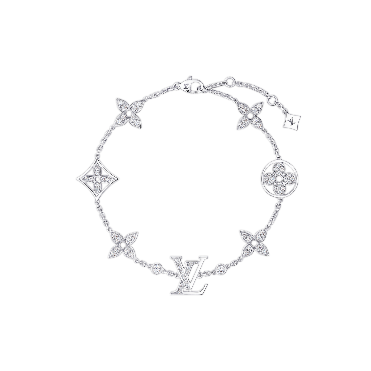 LV - Blossom Multi-Motif Diamond Bracelet