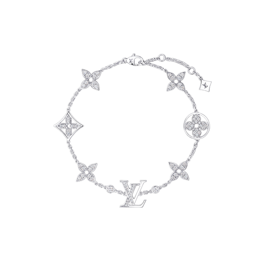 LV - Bracelet Multi-motifs Blossom Diamant