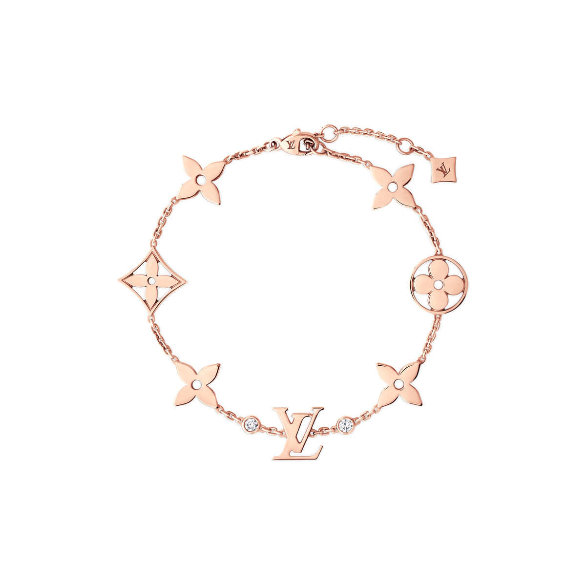 LV - Monogram Blossom Bracelet Rose Gold