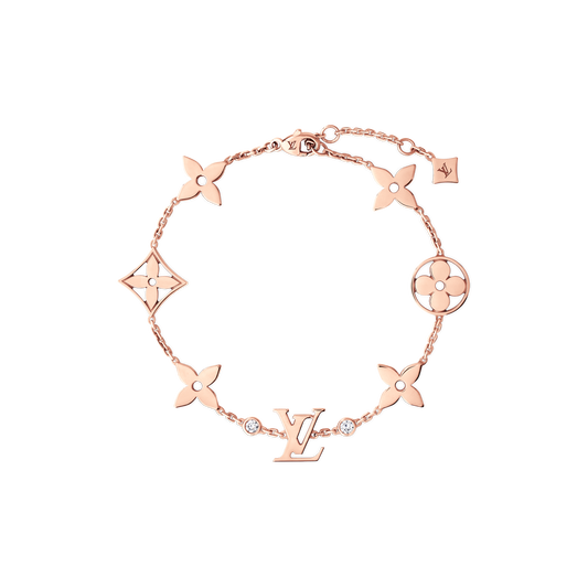 LV - Bracelet Monogram Blossom Or Rose