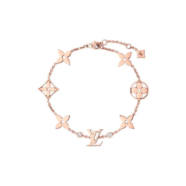 LV - Monogram Blossom Bracelet Rose Gold