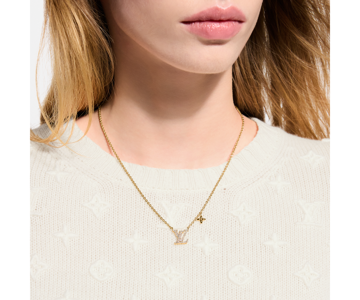 Louis Vuitton Collier LV Iconic Or Jaune