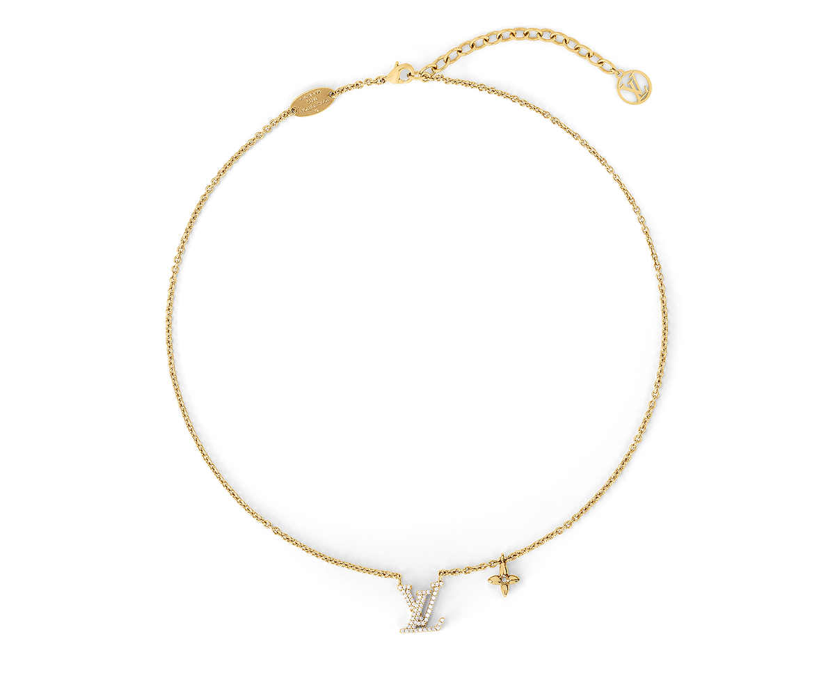 Louis Vuitton Collier LV Iconic Or Jaune
