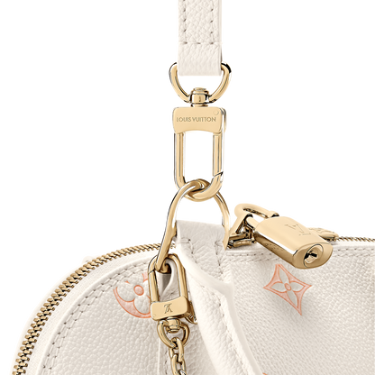 LV Sac Alma BB Blanc Pêche
