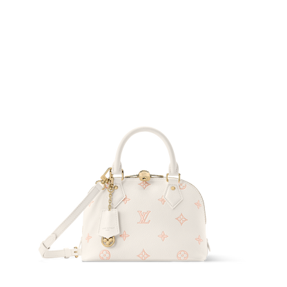LV Sac Alma BB Blanc Pêche