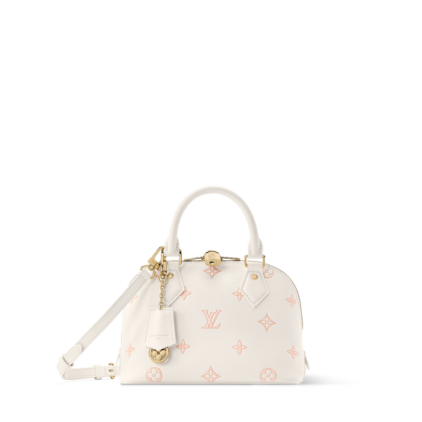 LV Sac Alma BB Blanc Pêche